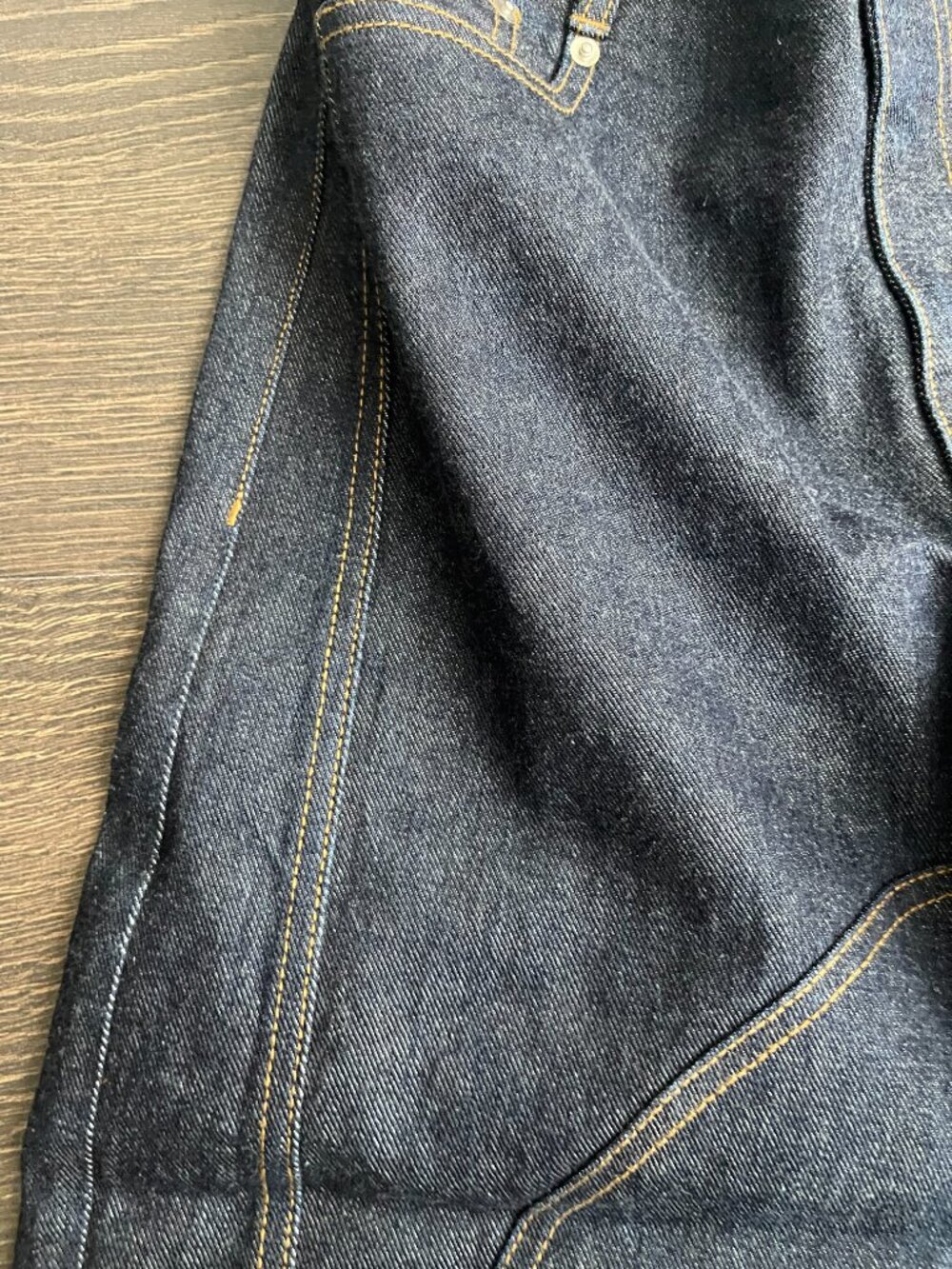 Tibi NWOT Indigo Denim Sid Jean Short 28 - Picture 15 of 16